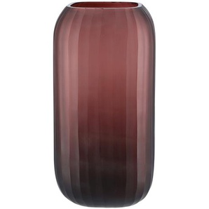 Peill+Putzler Vase   ¦ rot ¦ Glas ¦ Maße (cm): B: 15 H: 29 T: 15.0