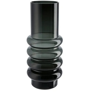 Peill+Putzler Vase   ¦ schwarz ¦ Glas ¦ Maße (cm): H: 36  Ø: 15