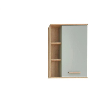 Hängeschrank  Dehmsee ¦ grün ¦ Maße (cm): B: 50,5 H: 74,5