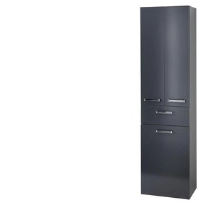 Hochschrank mit Wäschekippe  Monti ¦ grau ¦ Maße (cm): B: 50 H: 185,5
