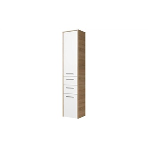 Hochschrank  Dreetzsee ¦ weiß ¦ Maße (cm): B: 40 H: 187