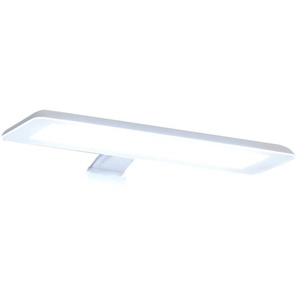 Saphir LED Spiegelleuchte Quickset 923, LED fest integriert, Kaltweiß, Breite 30 cm, Lichtfarbe kaltweiß, Aufbauleuchte weiß