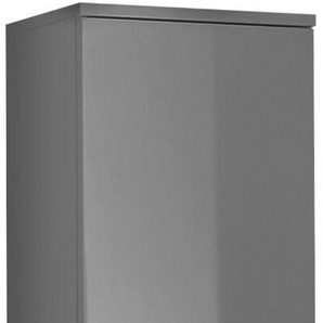 Pelipal Midischrank Fokus 4005 Lack steingrau Hochglanz, Breite 30 cm GLO790202024