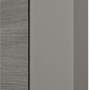 Pelipal Midischrank Trentino Beimöbel Glas grau, graphit struktur quer GLO790201810