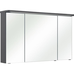Pelipal Spiegelschrank Fokus 4005 Lack steingrau Hochglanz, Breite 120 cm GLO790202020