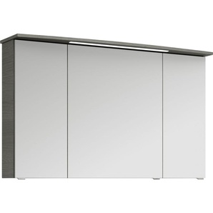 Pelipal Spiegelschrank Fokus 4010 Graphit Struktur quer, Breite 1220 mm GLO790202467