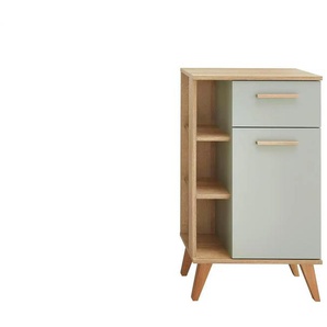 Unterschrank  Dehmsee ¦ grün ¦ Maße (cm): B: 50,5 H: 89,5