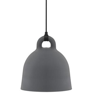 Pendelleuchte Bell metall grau groß - Normann Copenhagen - Grau