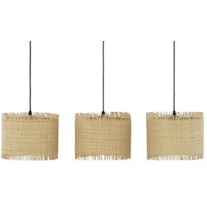 Pendelleuchte - braun - Materialmix - 110 cm - 120 cm - cm 25,0 | Möbel Kraft