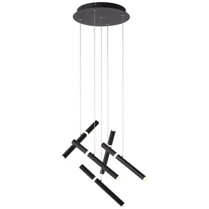 Pendelleuchte BRILLIANT Lagano Lampen Gr. Ø 35 cm Höhe: 150 cm, schwarz LED Hängeleuchten und Pendelleuchten
