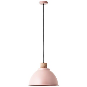 Pendelleuchte BRILLIANT Erena Lampen Gr. 1 flammig, Ø 38 cm, pink (pink hell) Pendelleuchten und Hängeleuchten