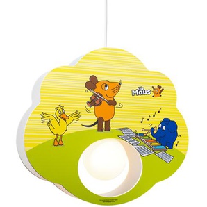 Pendelleuchte  Die Maus ¦ mehrfarbig ¦ Holz ¦ Maße (cm): B: 38 H: 32 T: 7