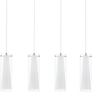 Pendelleuchte EGLO Pinto Lampen weiß (chromfarben, weiß) Pendelleuchten und Hängeleuchten Hängeleuchte, Hängelampe