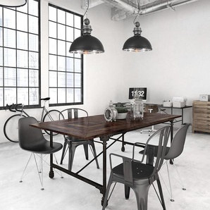 Pendelleuchte Gaeve Ø 52cm Schwarz Material: Metall Metallart: Eisen Oberfläche Metall: Lackiert E27