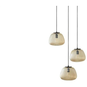 Pendelleuchte - gelb - Materialmix - 176 cm - 40.0 | Möbel Kraft