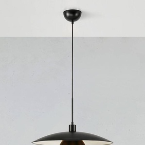 Pendelleuchte Millinge Ø 50cm Weiß/Schwarz Eisen, lackiert E27