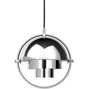 Pendelleuchte Multi-Lite Small silber metall / Ø 25 cm - Modular & ausrichtbar / Neuauflage 1972 - Gubi - Metall