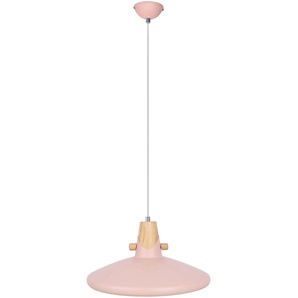 Pendelleuchte NINO LEUCHTEN CARIN Lampen Gr. 1 flammig, Ø 33,50 cm Höhe: 150,00 cm, pink Pendelleuchten und Hängeleuchten