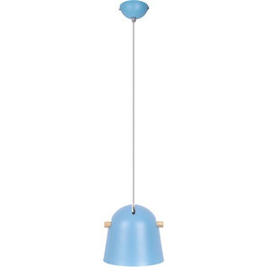 Pendelleuchte NINO LEUCHTEN TALLY Lampen Gr. 1 flammig, Ø 23,00 cm Höhe: 150,00 cm, blau Pendelleuchten und Hängeleuchten