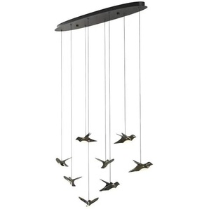 Pendelleuchte   ¦ schwarz ¦ Maße (cm): B: 26 H: 150