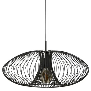 Pendelleuchte   ¦ schwarz ¦ Maße (cm): H: 200  Ø: 60