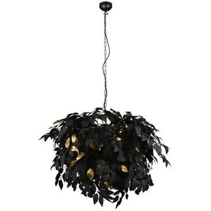 Pendelleuchte - schwarz - Materialmix - 70 cm - 150 cm - cm 70,0 | Möbel Kraft