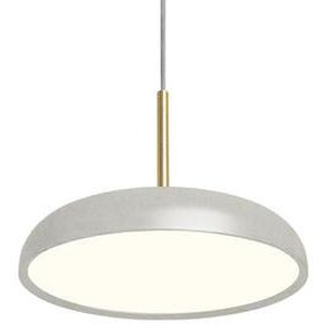 Pendelleuchte Zero Medium LED metall grau / Ø 45 cm - Lumen Center Italia - Grau