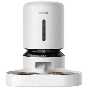 Petlibro Granary Camera Feed Dispenser with Double Bowl 5L - White