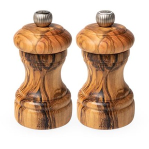 Peugeot Bistro Duo pepper grinder and salt grinder Olive wood 10cm