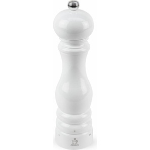 PEUGEOT Salzmühle PARIS 22cm Buchenholz Weiß Lackiert uSelect Zirkonia-Mahlwerk