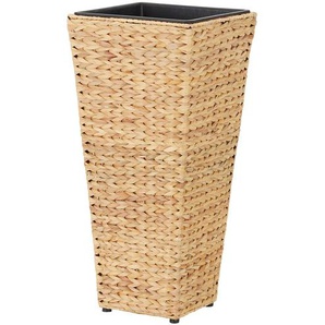 Pflanzgefäß mit Kunststoffeinsatz - braun - Kunststoff, Wasserhyazinthe - 28 cm - 60 cm - 28 cm | Möbel Kraft