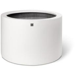 Pflanzgefäß Tribeca Shape weiß matt, Designer fleur ami, 30 cm