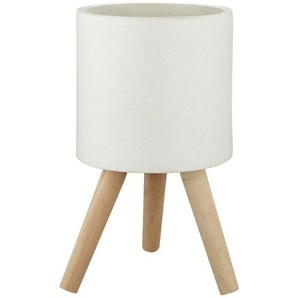 Pflanzgefäß | weiß | Holz, Magnesia, Magnesia, Holz | 26 cm | [25.0] |