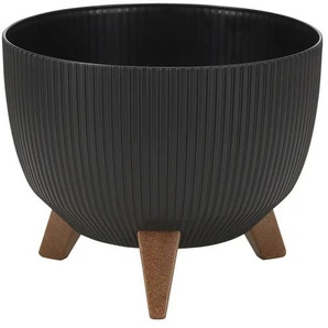 Pflanzschale - schwarz - Kunststoff - 18 cm - 29.0 | Möbel Kraft