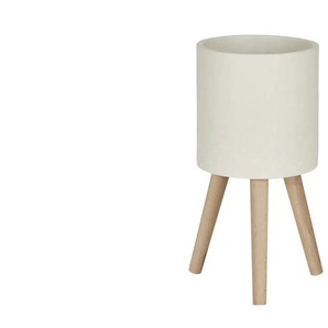 Pflanzständer - weiß - Massivholz,Magnesia,Holz - 30,5 cm - 29.5 | Möbel Kraft