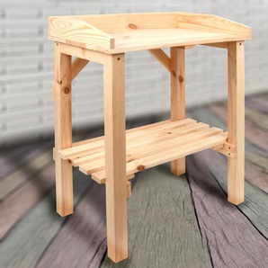 Pflanztisch für Kinder, Holz, Natur