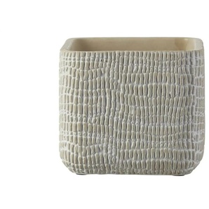 Pflanztopf - beige - Zement - 12,5 cm - 11 cm | Möbel Kraft