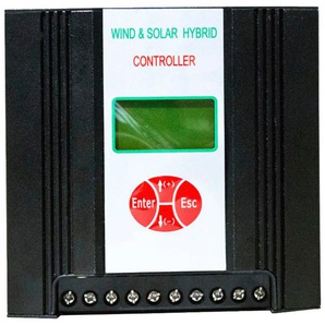 PHAESUN Hybridladeregler All Round 600_24 Spannungsregler Leistung maximal in Watt: 600 (Wind), 300 (Solar) baumarkt Solartechnik