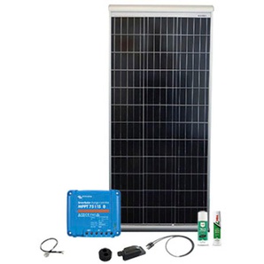 PHAESUN Solaranlage Caravan Kit, Base Camp Aero MPPT SMS15 120 W Solarmodule silberfarben (silber) Solartechnik
