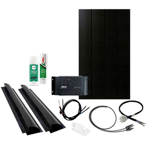 PHAESUN Solaranlage Caravan Kit Sun Pearl 100 W Solarmodule schwarz Solartechnik