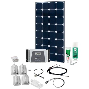 PHAESUN Solaranlage SPR Caravan Kit, Solar Peak MPPT 3020 120 W Solarmodule schwarz-weiß (schwarz, weiß) Solartechnik