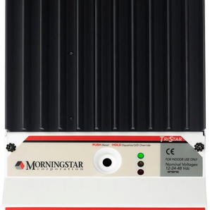 MORNINGSTAR Solarladeregler Morningstar TS-60 Spannungsregler schwarz-weiß (weiß, schwarz) Solartechnik