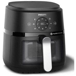 Philips 2000 Series NA221 - hot air fryer - black  silver