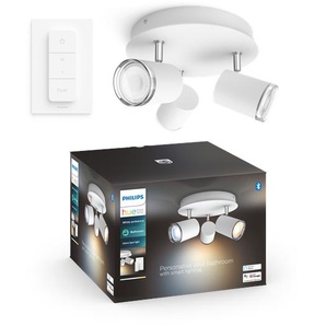Philips Hue Adore Bathroom Ceiling Tripple Spotlight - White