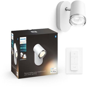 Philips Hue Adore Bathroom Single Spotlight - White