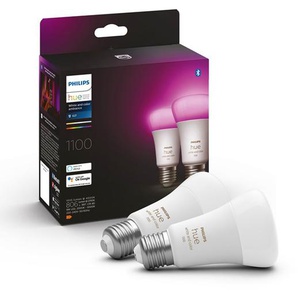 Philips Hue Color A60 E27 1100 Lumen - Doppelpack