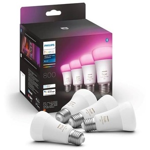 Philips Hue Color A60 E27 806 Lumen 4er-Pack