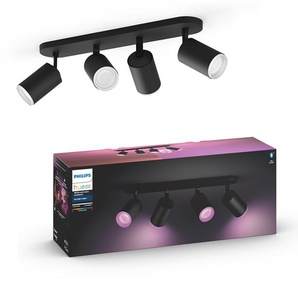 Philips Hue Fugato 4-er Spots 57W - schwarz