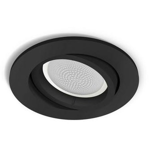 Philips HUE Led-Spot, Schwarz, Kunststoff, G, 9 cm, Smartphone-Steuerung, Küchen, Küchenausstattung, Unterbauleuchten