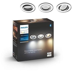 Philips Hue Milliskin Recessed Spotlight 3-Pack  White Ambiance